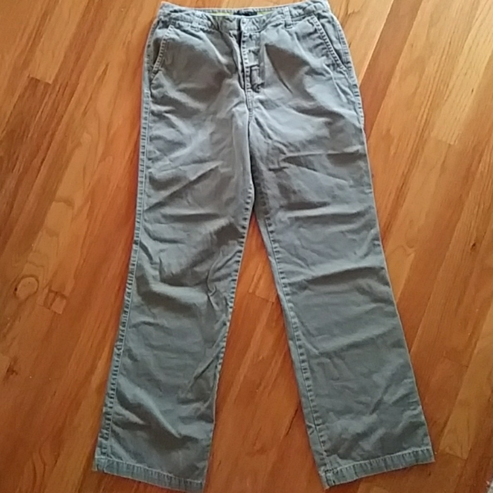 The Limited Military Green Khaki Pants Size 8
